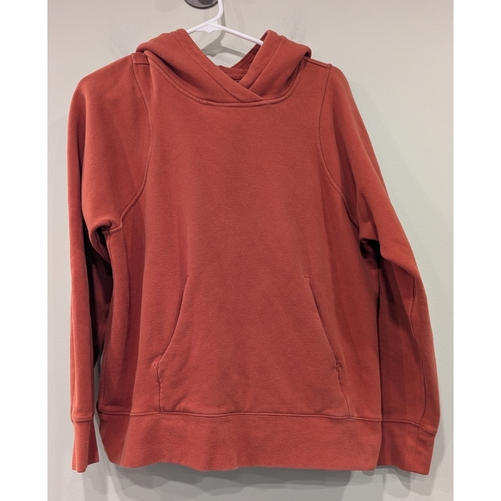 Lululemon Loungeful Fleece Hoodie In Red Rock Size 10